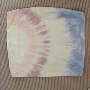 American Eagle Outfitters Pastel Tie-Dye Mini Skirt